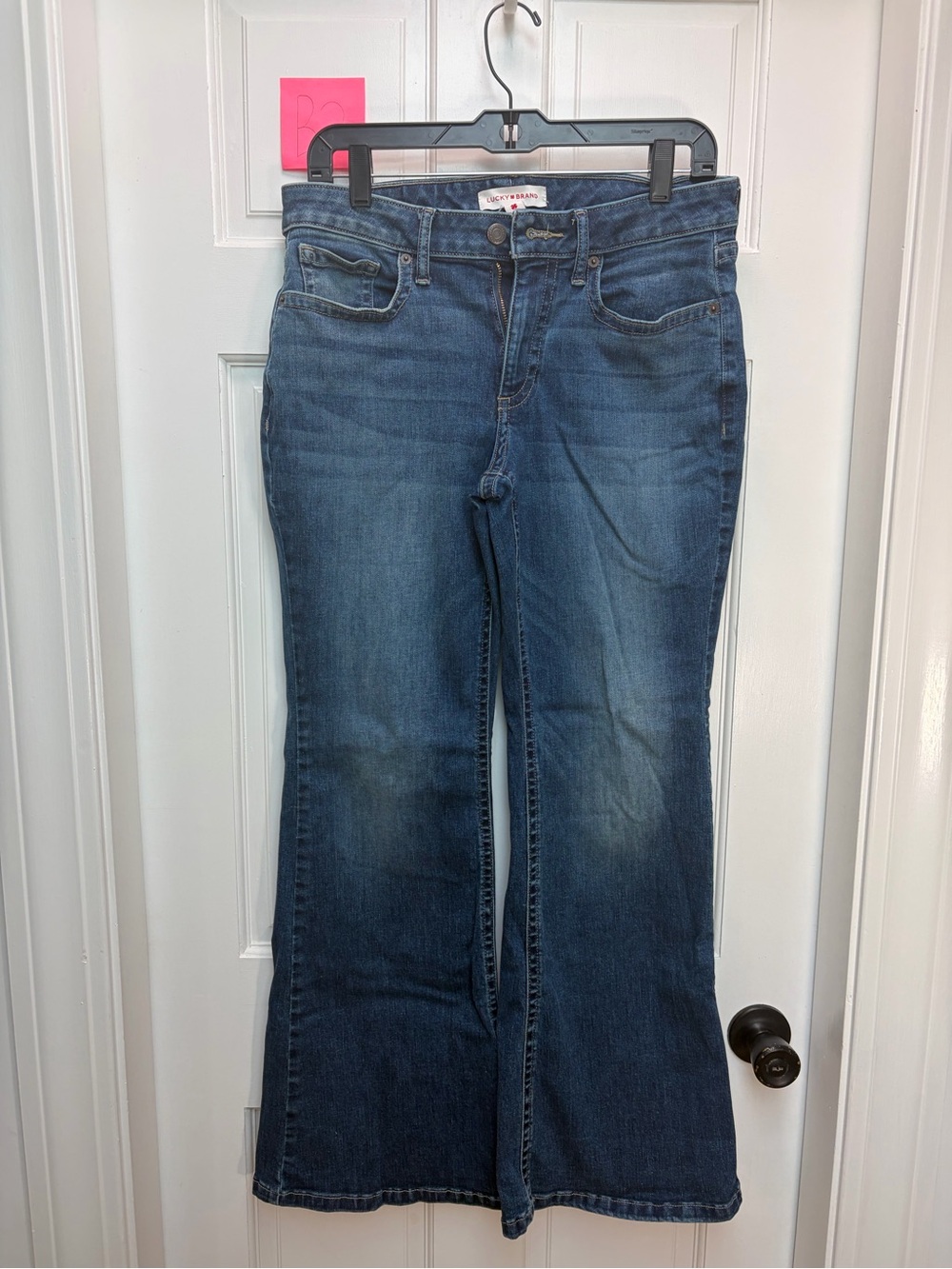 Lucky Brand Dark Blue Flare Jeans - Women's